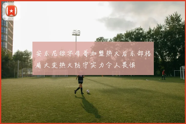 安东尼称字母哥加盟热火后东部格局大变热火防守实力令人畏惧